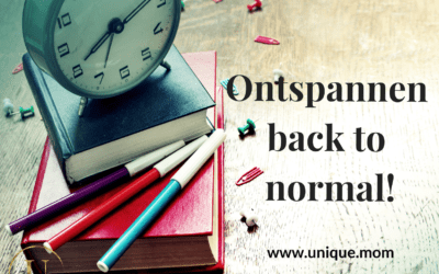 Tips ontspannen back to normal